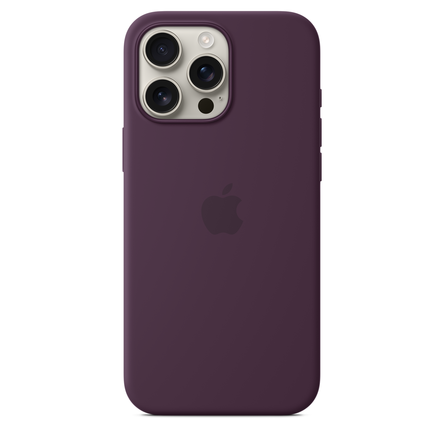 Apple silikonski ovitek z MagSafe za iPhone 16 Pro Max - sljiva - iSTYLE SI