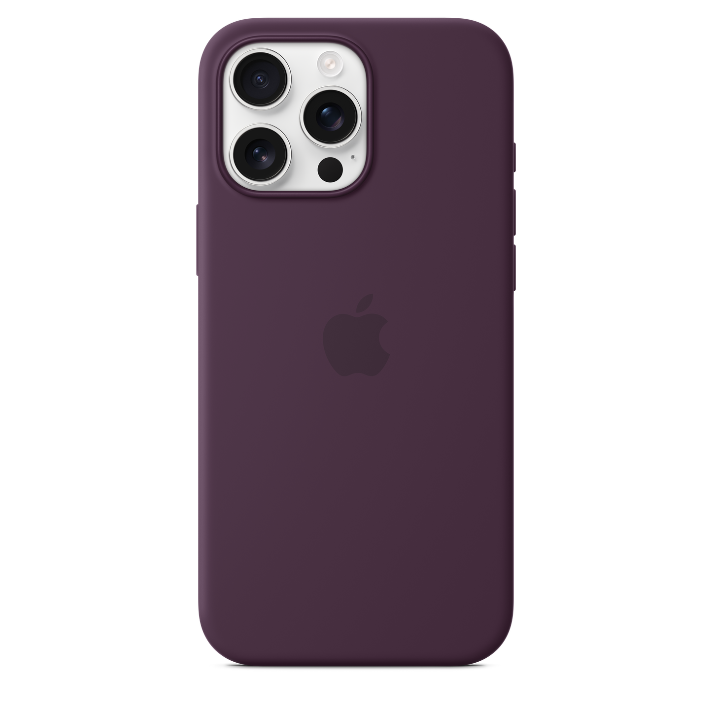 Apple silikonski ovitek z MagSafe za iPhone 16 Pro Max - sljiva - iSTYLE SI