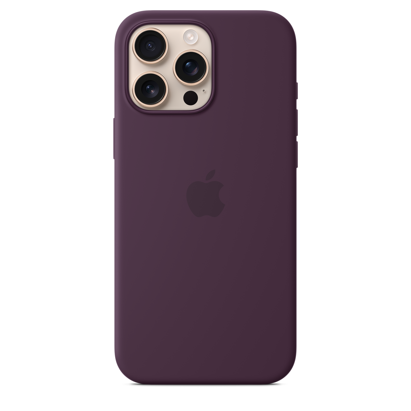 Apple silikonski ovitek z MagSafe za iPhone 16 Pro Max - sljiva - iSTYLE SI