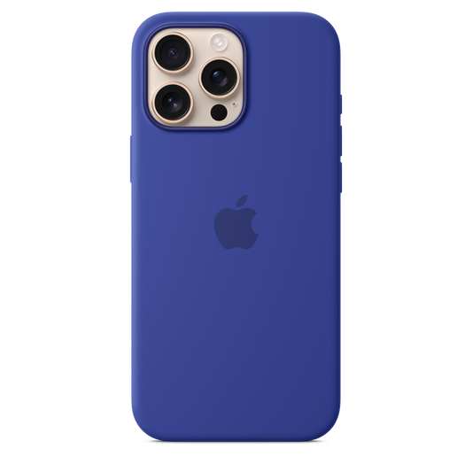 Apple silikonski ovitek z MagSafe za iPhone 16 Pro Max - ultramarin - iSTYLE SI