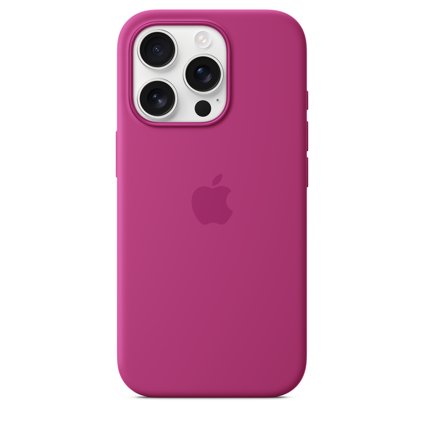 Apple silikonski ovitek z MagSafe za iPhone 16 Pro - fuksia - iSTYLE SI