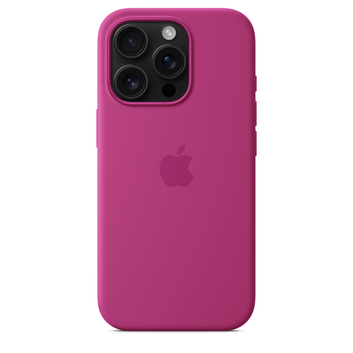 Apple silikonski ovitek z MagSafe za iPhone 16 Pro - fuksia - iSTYLE SI