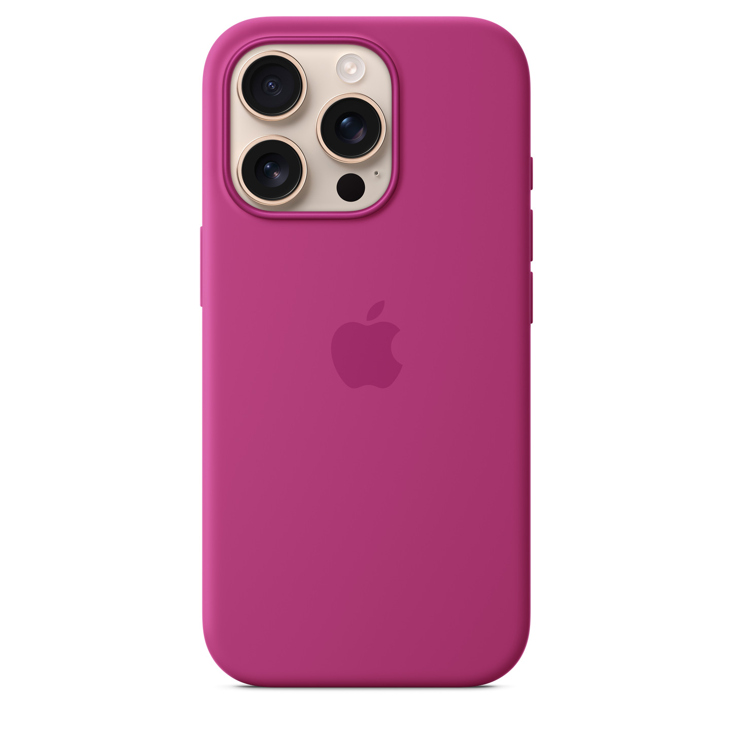 Apple silikonski ovitek z MagSafe za iPhone 16 Pro - fuksia - iSTYLE SI