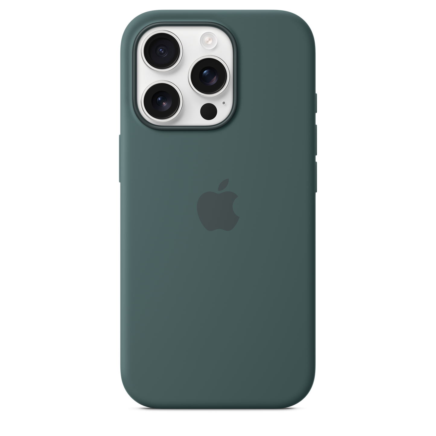 Apple silikonski ovitek z MagSafe za iPhone 16 Pro - jezersko zelena - iSTYLE SI