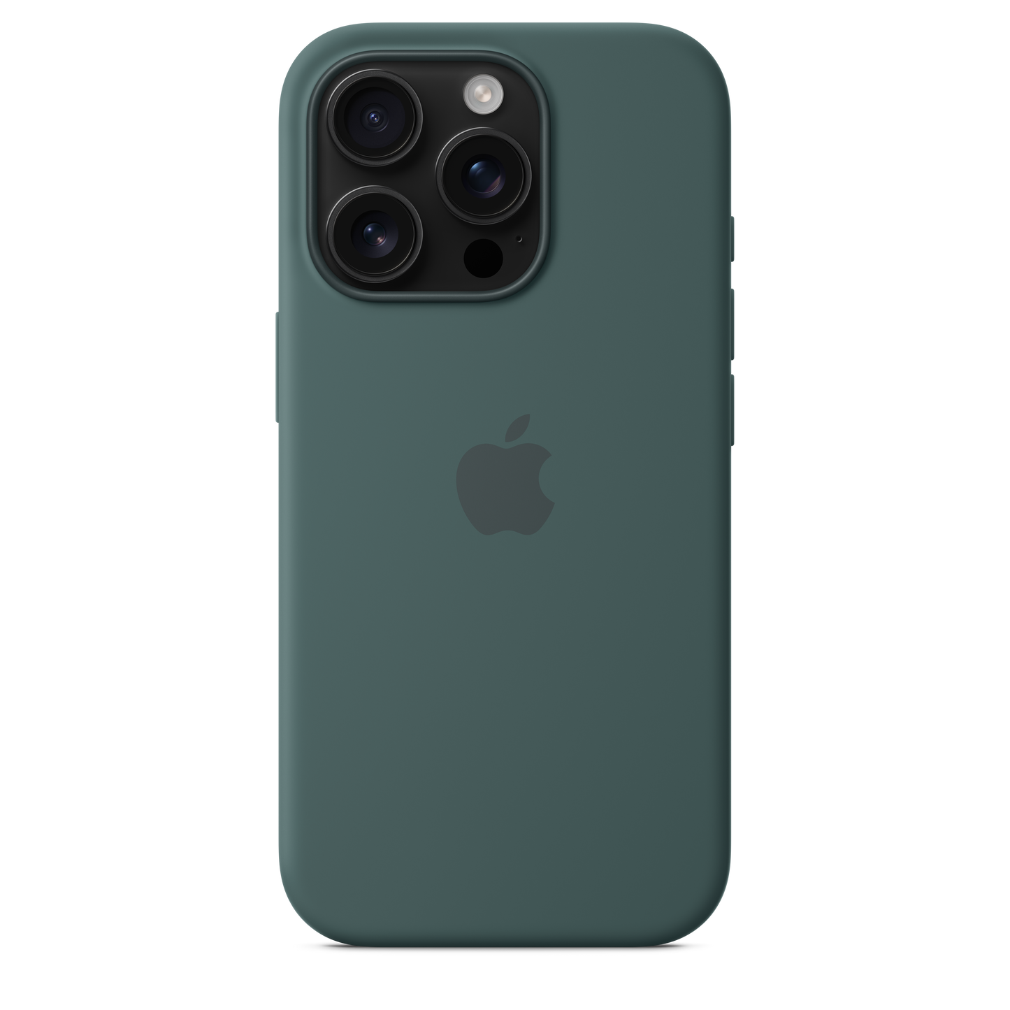 Apple silikonski ovitek z MagSafe za iPhone 16 Pro - jezersko zelena - iSTYLE SI