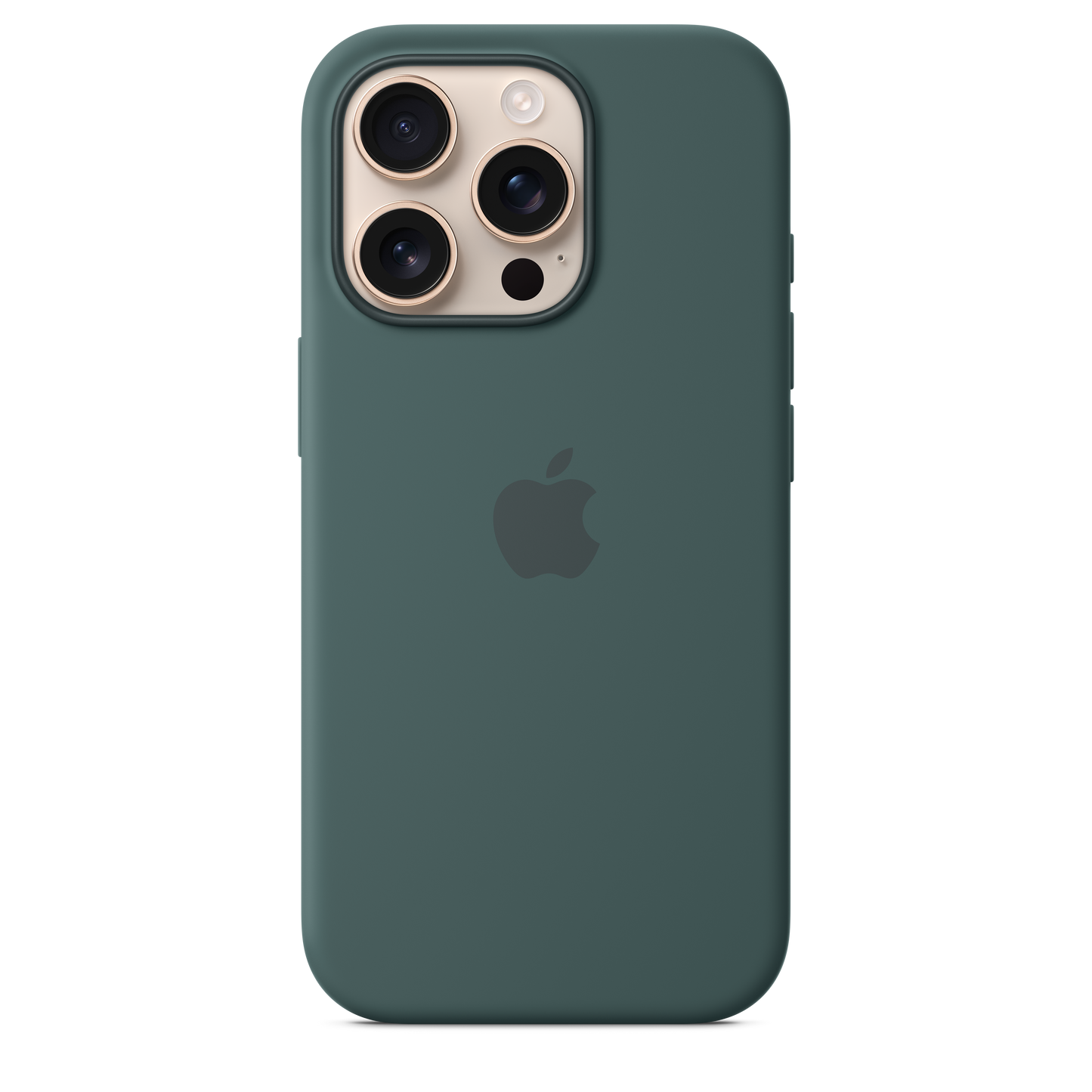 Apple silikonski ovitek z MagSafe za iPhone 16 Pro - jezersko zelena - iSTYLE SI