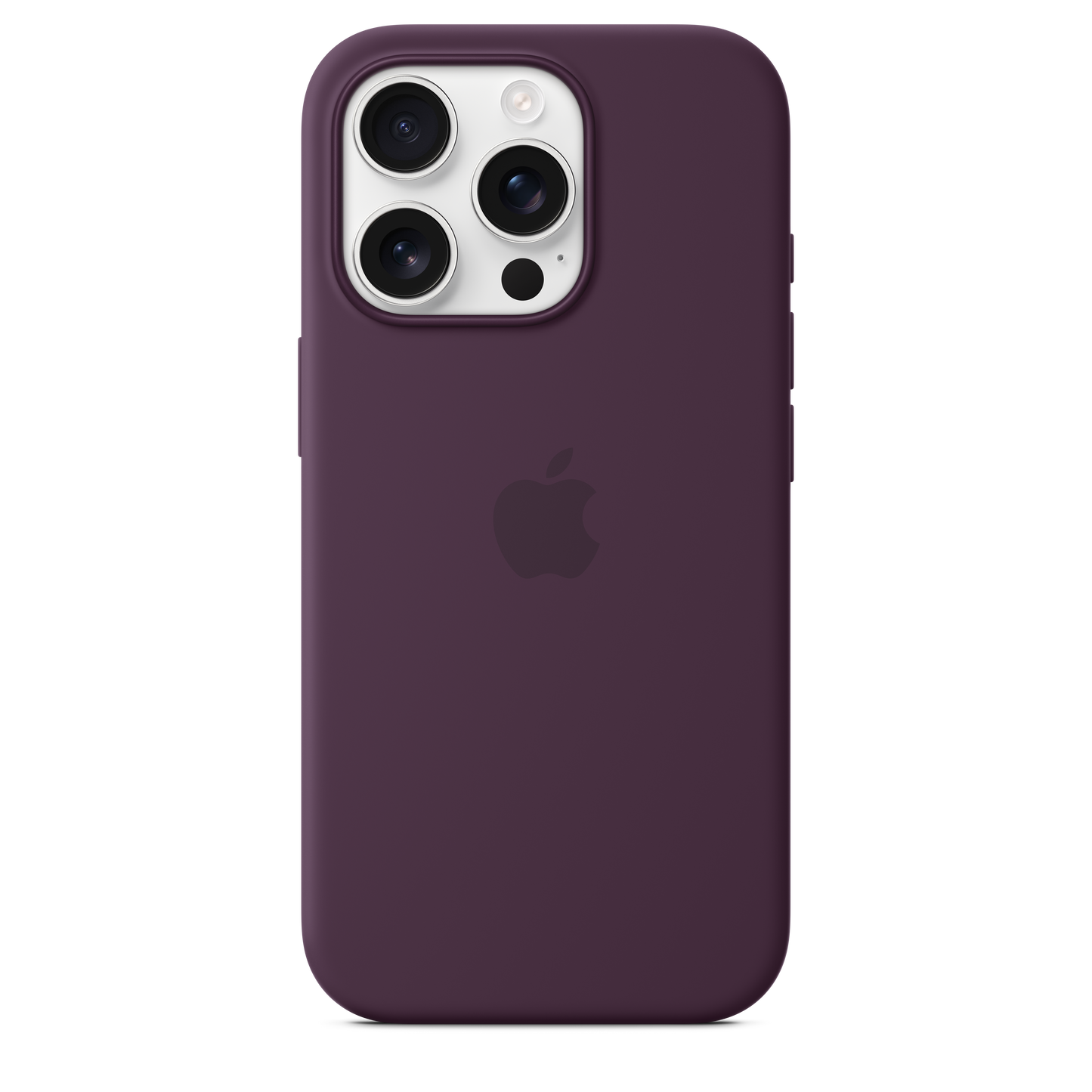 Apple silikonski ovitek z MagSafe za iPhone 16 Pro - sljiva - iSTYLE SI
