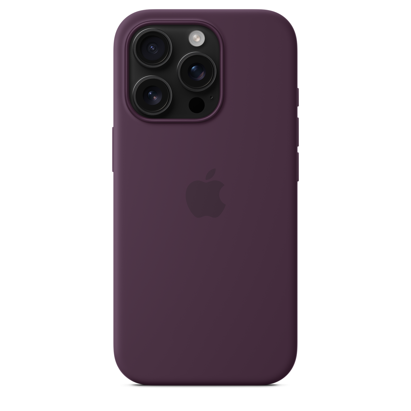 Apple silikonski ovitek z MagSafe za iPhone 16 Pro - sljiva - iSTYLE SI