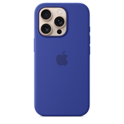 Apple silikonski ovitek z MagSafe za iPhone 16 Pro - ultramarin - iSTYLE SI