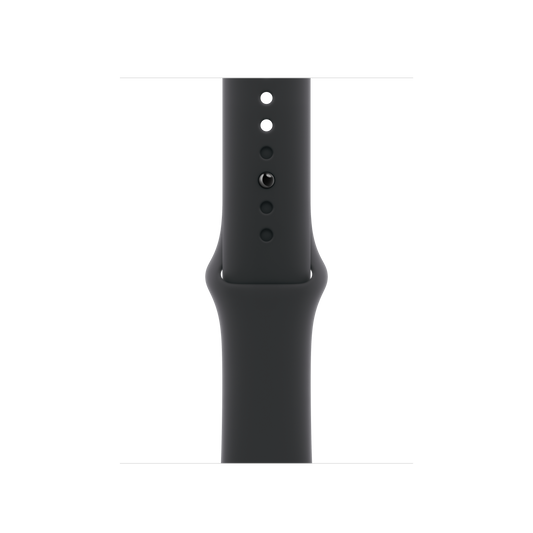 Apple pašček Sport Band M/L v črni barvi za Apple Watch velikosti 40 mm - iSTYLE SI