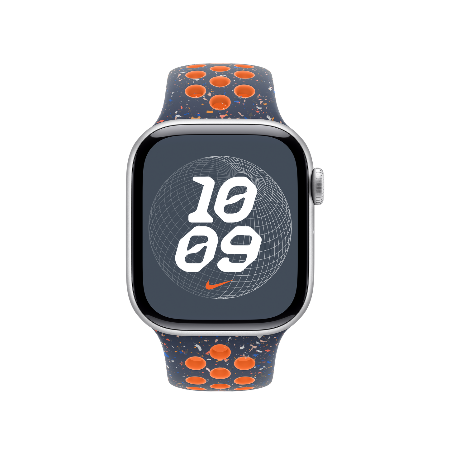 Apple pašček Nike Sport Band S/M v barvi modrega plamena za Apple Watch velikosti 40 mm - iSTYLE SI