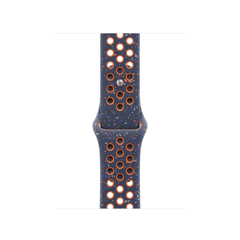 Apple pašček Nike Sport Band S/M v barvi modrega plamena za Apple Watch velikosti 40 mm - iSTYLE SI