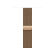Apple pašček Milanese Loop v zlati barvi za Apple Watch velikosti 40 mm - iSTYLE SI