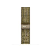Apple pašček Nike Sport Loop v zeleni/sivi barvi za Apple Watch velikosti 40 mm - iSTYLE SI