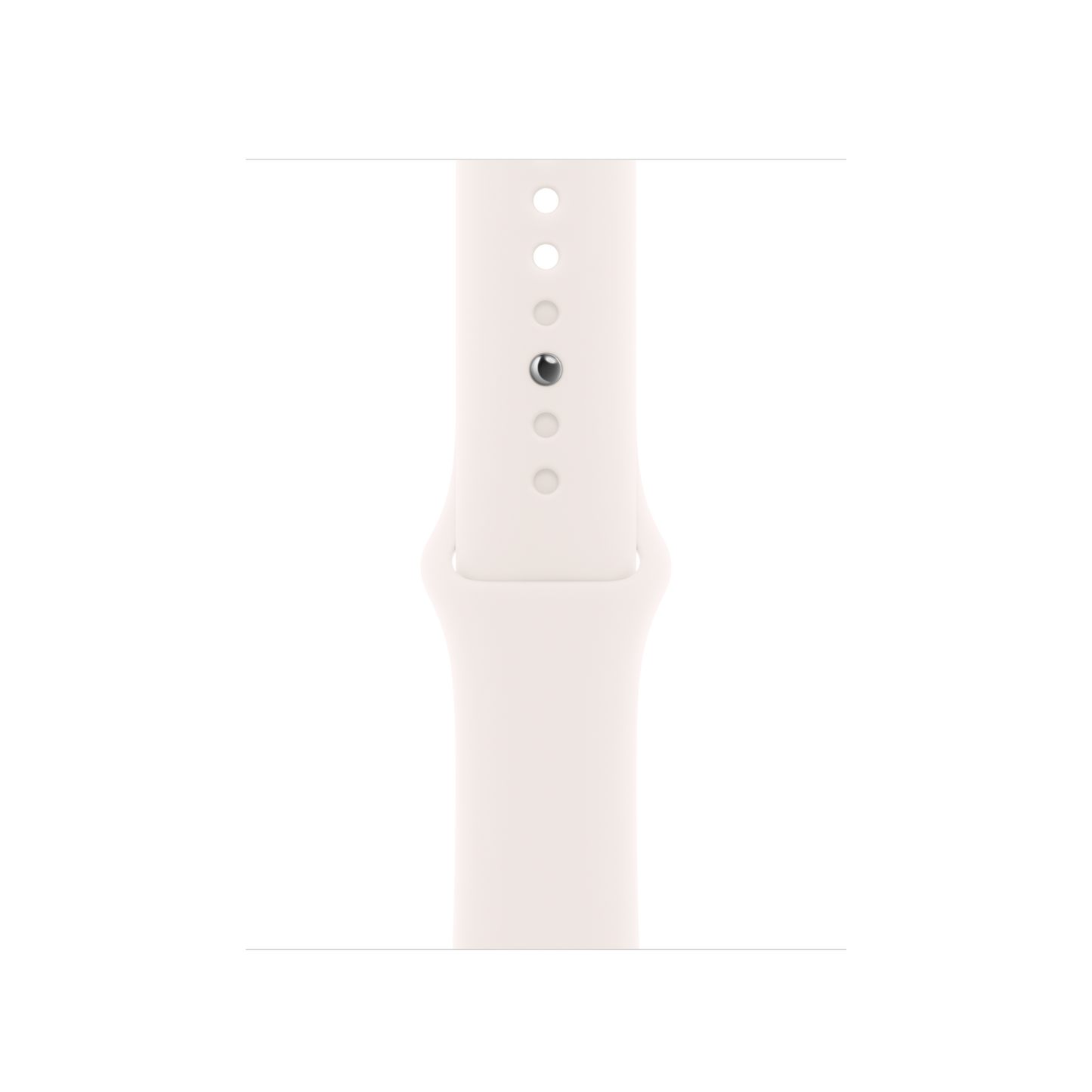 Apple pašček Sport Band M/L v barvi nežnega rdečila za Apple Watch velikosti 40 mm - iSTYLE SI