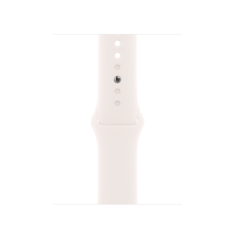 Apple pašček Sport Band M/L v barvi nežnega rdečila za Apple Watch velikosti 40 mm - iSTYLE SI