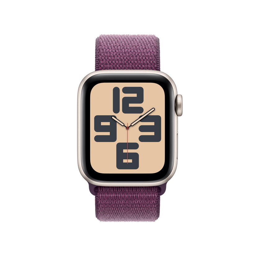 Apple pašček Sport Loop v barvi sljive za Apple Watch velikosti 40 mm - iSTYLE SI