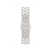 Apple pašček Nike Sport Band M/L v barvi čiste platine za Apple Watch velikosti 40 mm - iSTYLE SI