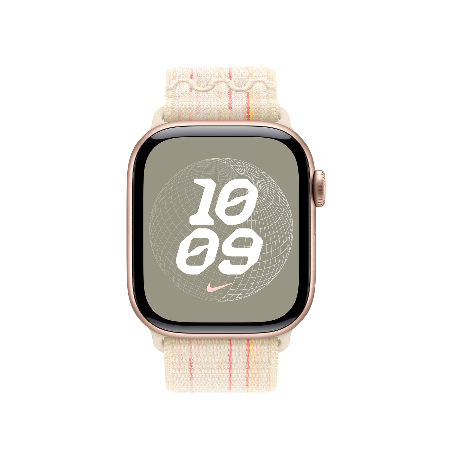 Apple pašček Nike Sport Loop v zvezdnati/roza barvi za Apple Watch velikosti 40 mm - iSTYLE SI