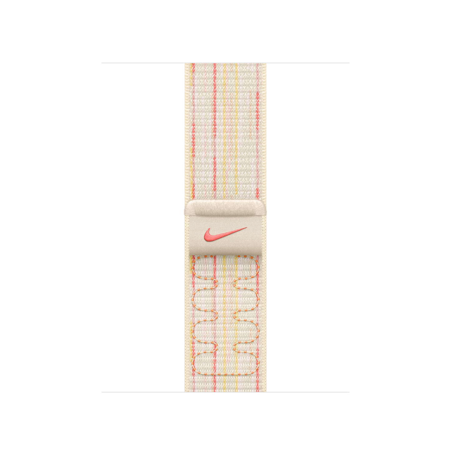 Apple pašček Nike Sport Loop v zvezdnati/roza barvi za Apple Watch velikosti 40 mm - iSTYLE SI