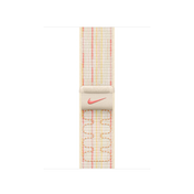 Apple pašček Nike Sport Loop v zvezdnati/roza barvi za Apple Watch velikosti 40 mm - iSTYLE SI