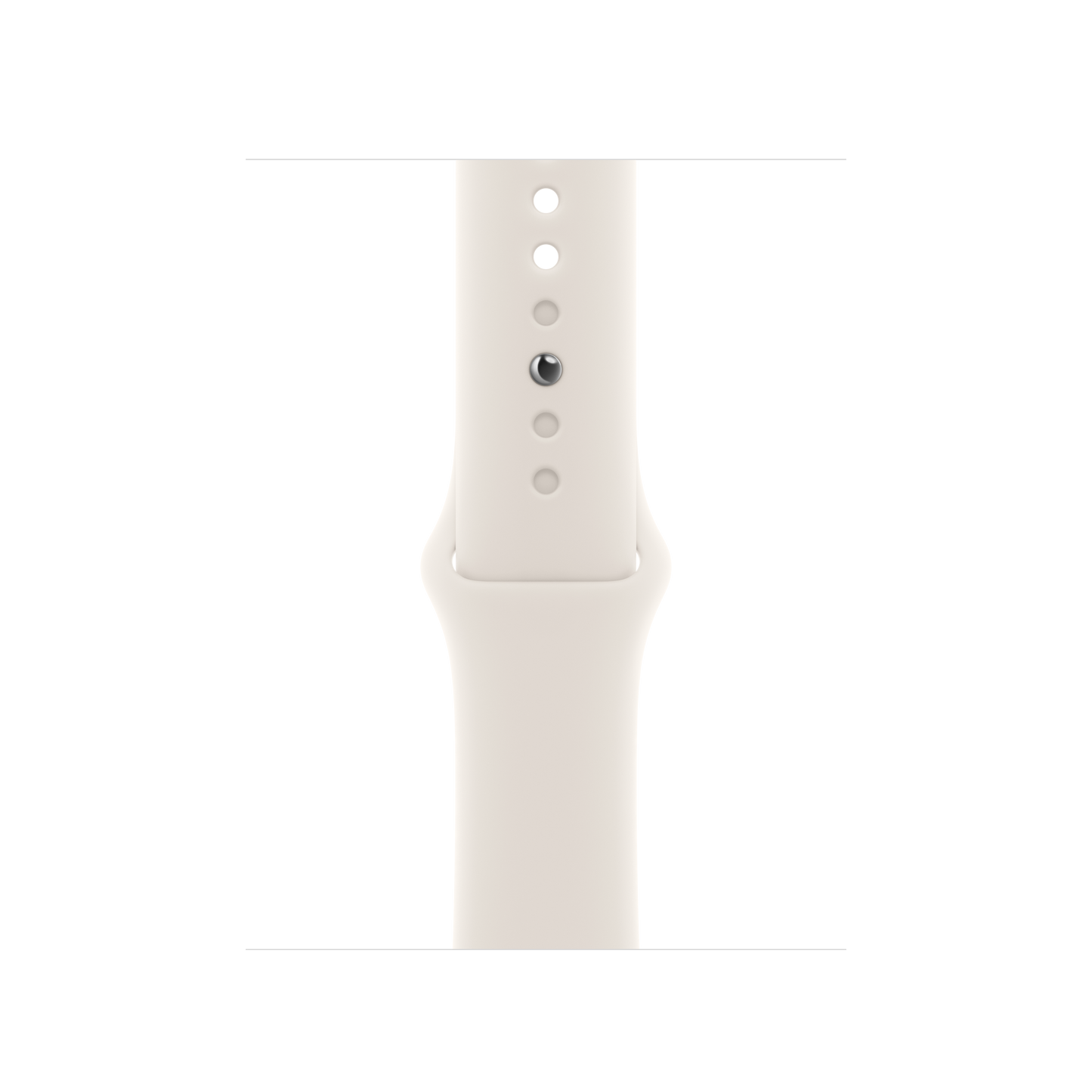 Apple pašček Sport Band M/L v zvezdnati barvi za Apple Watch velikosti 40 mm - iSTYLE SI