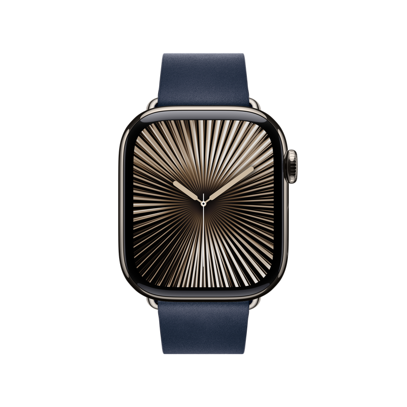 Apple pašček Modern Buckle Large v globoko modri barvi za Apple Watch velikosti 42 mm - iSTYLE SI