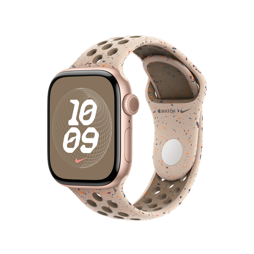 Apple pašček Nike Sport Band M/L v barvi puščavskega kamna za Apple Watch velikosti 42 mm - iSTYLE SI