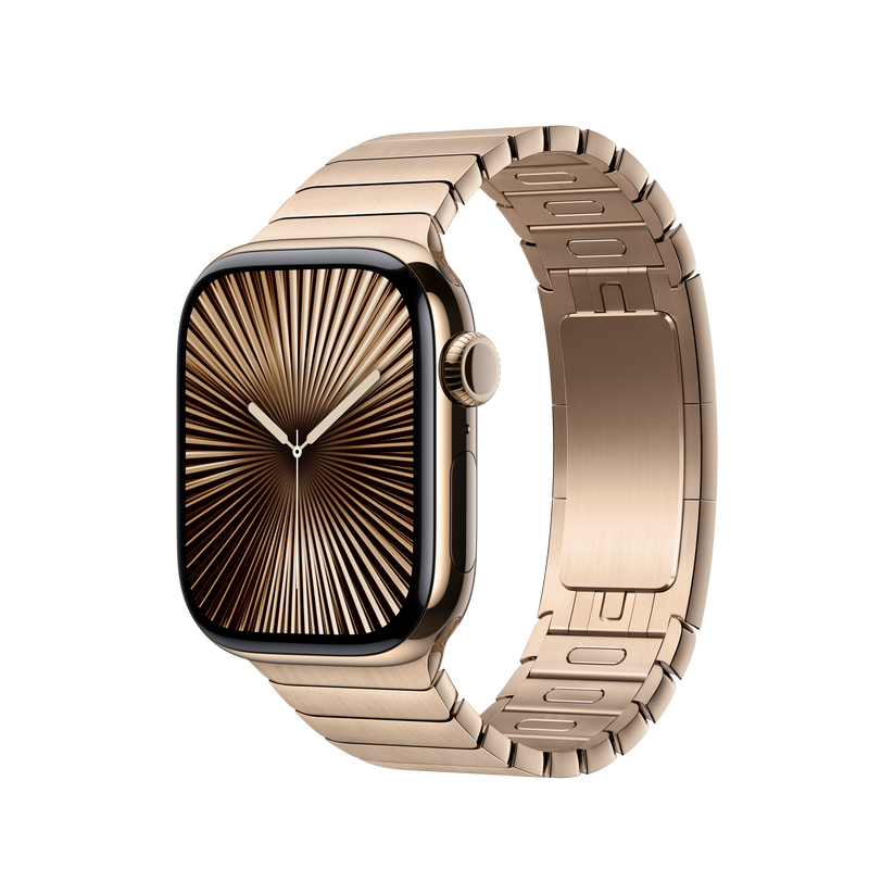 Apple pašček Link Bracelet v zlati barvi za Apple Watch velikosti 42 mm - iSTYLE SI