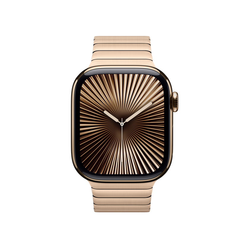 Apple pašček Link Bracelet v zlati barvi za Apple Watch velikosti 42 mm - iSTYLE SI