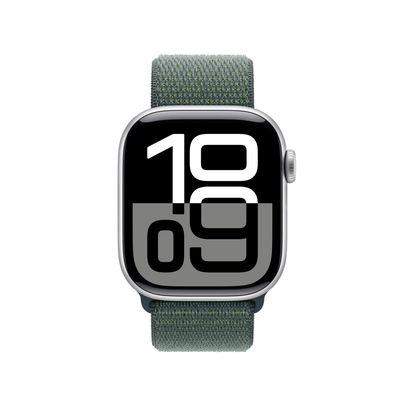 Apple pašček Sport Loop v jezersko zeleni barvi za Apple Watch velikosti 42 mm - iSTYLE SI