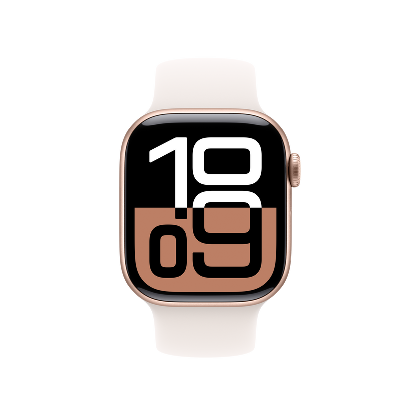 Apple pašček Sport Band M/L v svetlo zeleni/modri barvi za Apple Watch velikosti 42 mm - iSTYLE SI