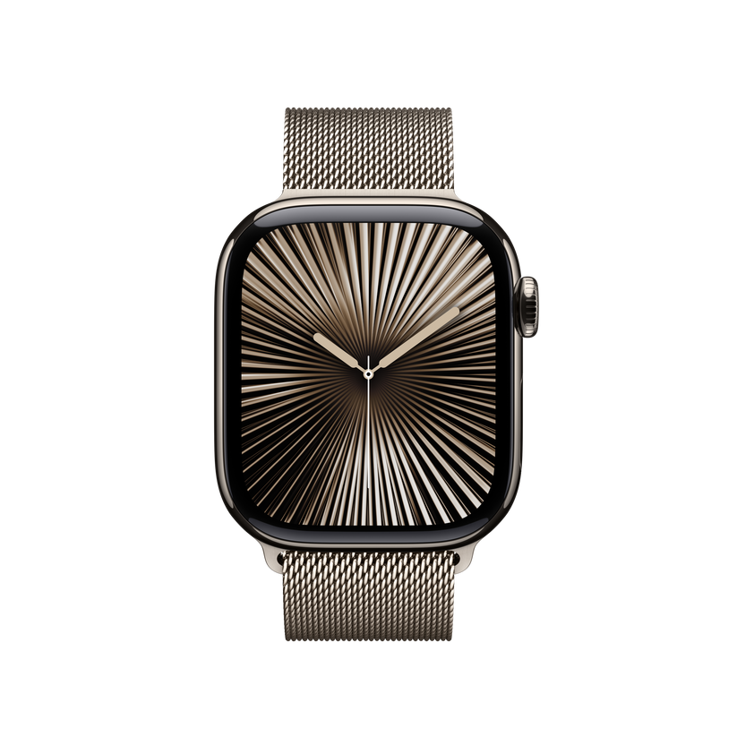 Apple pašček Milanese Loop v naravni barvi za Apple Watch velikosti 42 mm - iSTYLE SI