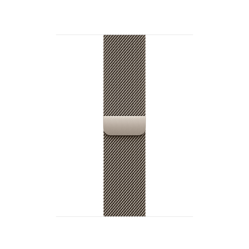 Apple pašček Milanese Loop v naravni barvi za Apple Watch velikosti 42 mm - iSTYLE SI