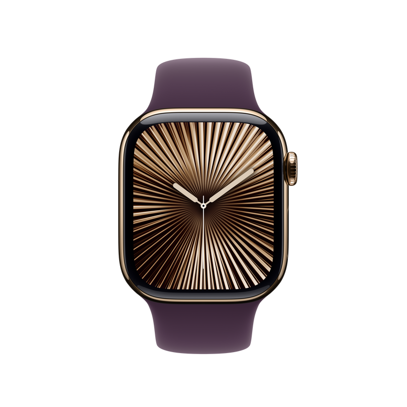 Apple pašček Sport Band M/L v sljive barvi za Apple Watch velikosti 42 mm - iSTYLE SI