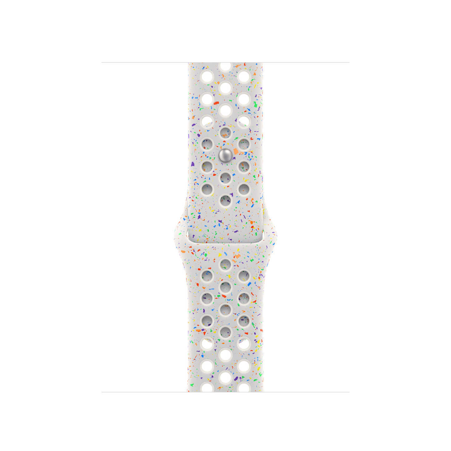Apple pašček Nike Sport Band M/L v barvi čiste platine za Apple Watch velikosti 42 mm - iSTYLE SI
