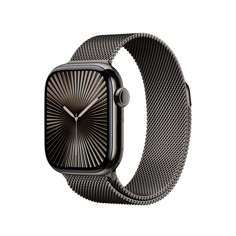 Apple pašček Milanese Loop v skrilasto sivi barvi za Apple Watch velikosti 42 mm - iSTYLE SI