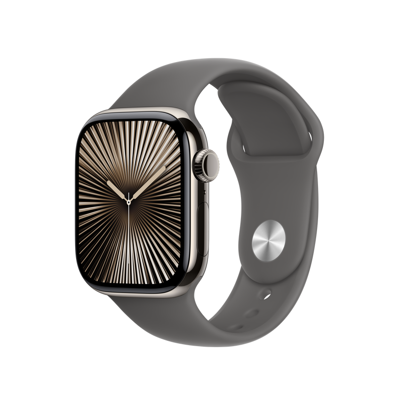 Apple pašček Sport Band M/L v kamnito sivi barvi za Apple Watch velikosti 42 mm - iSTYLE SI