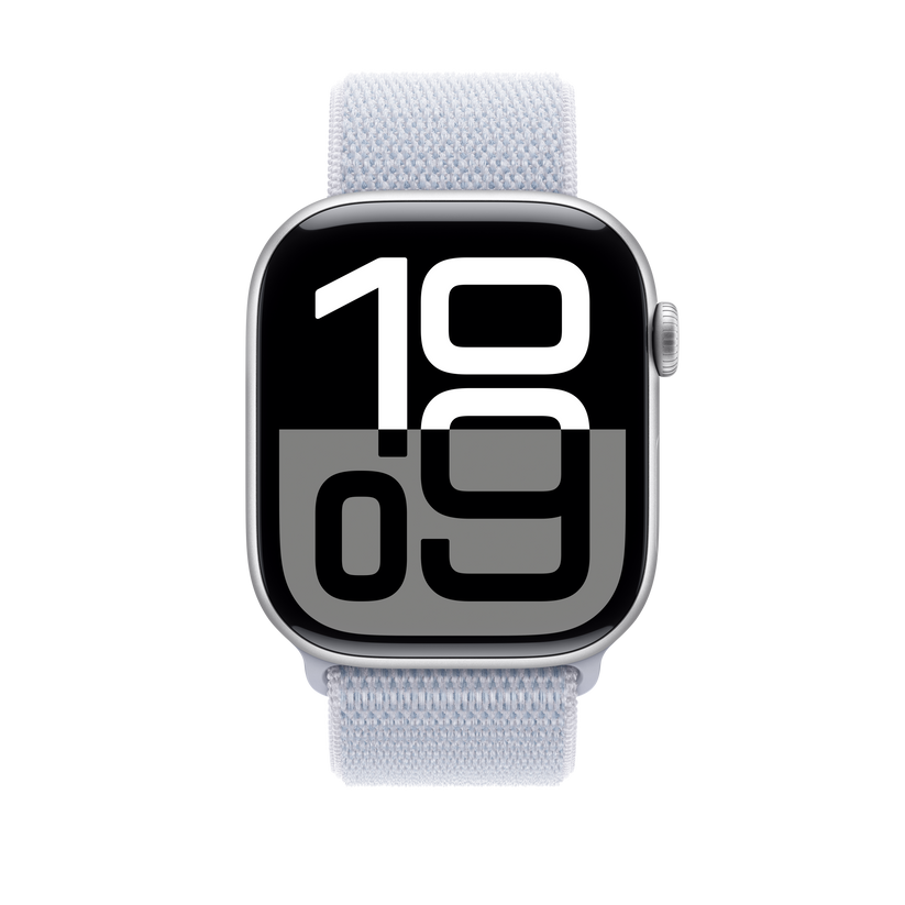 Apple pašček Sport Loop v barvi modrega oblaka za Apple Watch velikosti 46 mm - iSTYLE SI