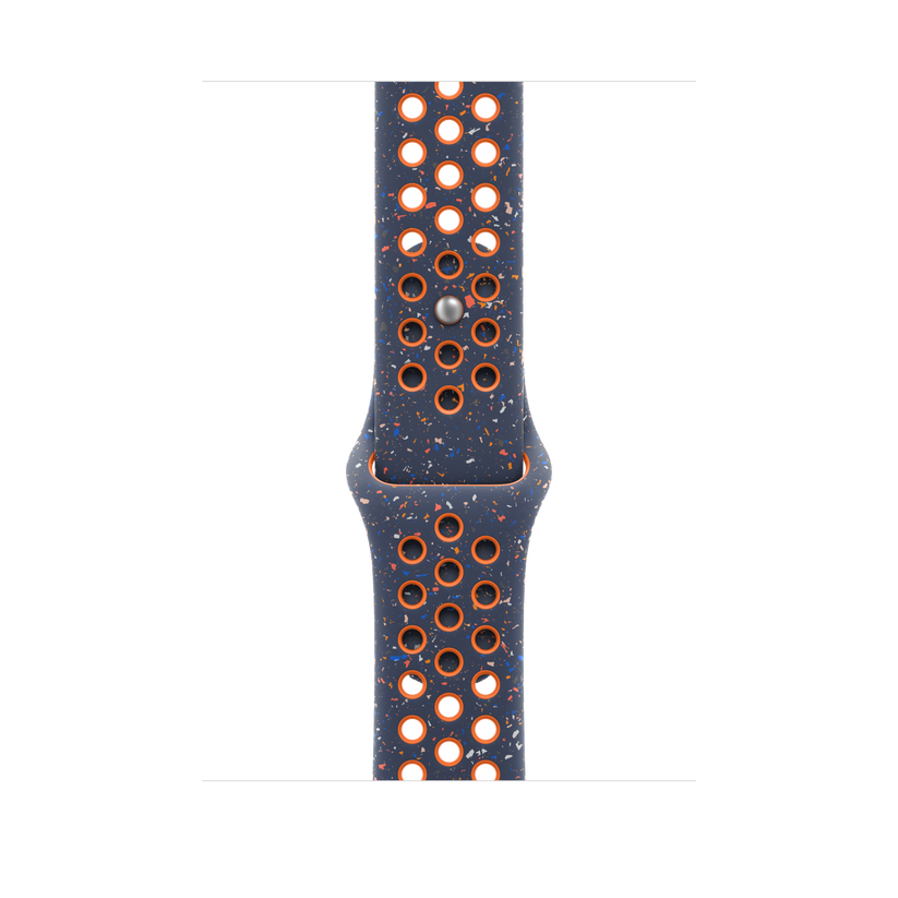 Apple pašček Nike Sport Band M/L v barvi modrega plamena za Apple Watch velikosti 46 mm - iSTYLE SI