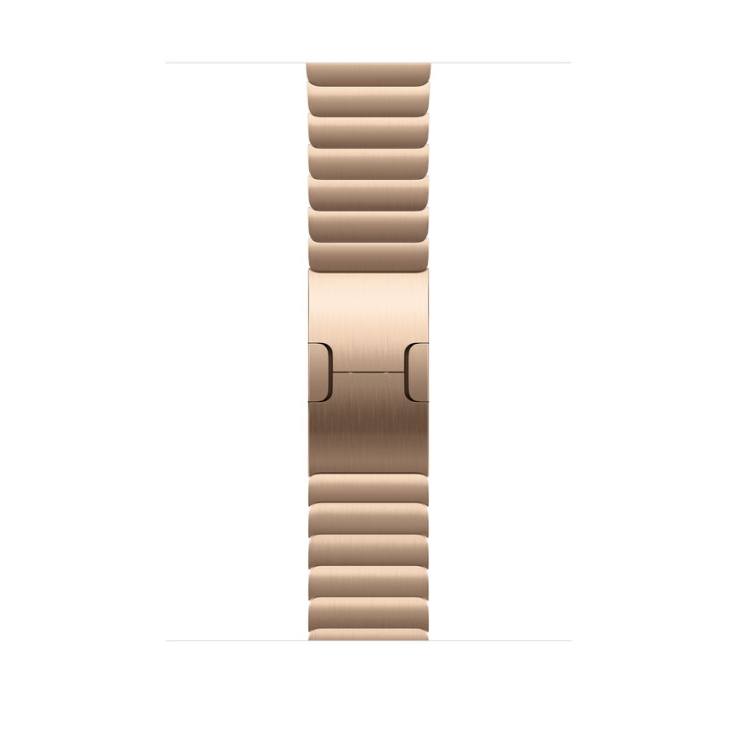 Apple pašček Link Bracelet v zlati barvi za Apple Watch velikosti 46 mm - iSTYLE SI