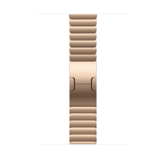 Apple pašček Link Bracelet v zlati barvi za Apple Watch velikosti 46 mm - iSTYLE SI