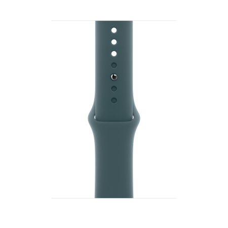 Apple pašček Sport Band S/M v jezersko zeleni barvi za Apple Watch velikosti 46 mm