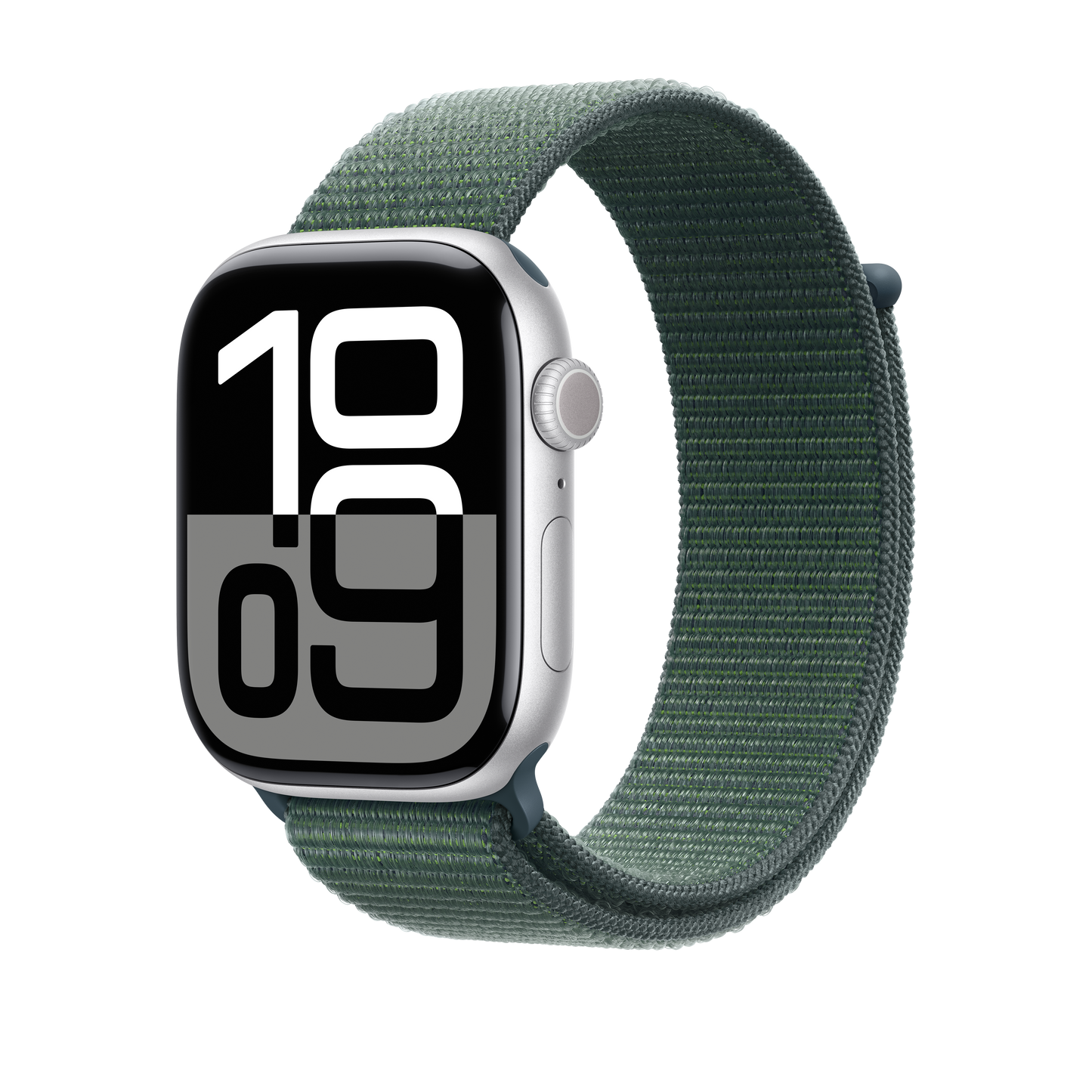 Apple pašček Sport Loop v jezersko zeleni barvi za Apple Watch velikosti 46 mm - iSTYLE SI