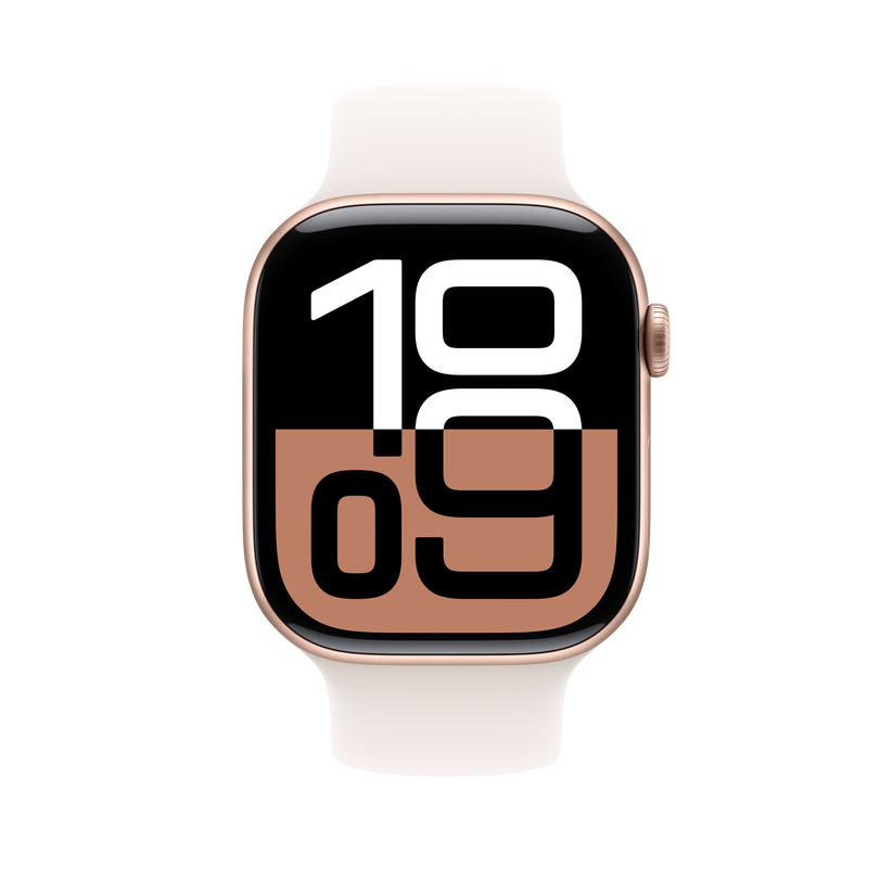 Apple pašček Sport Band M/L v nežnega rdečila barvi za Apple Watch velikosti 46 mm - iSTYLE SI