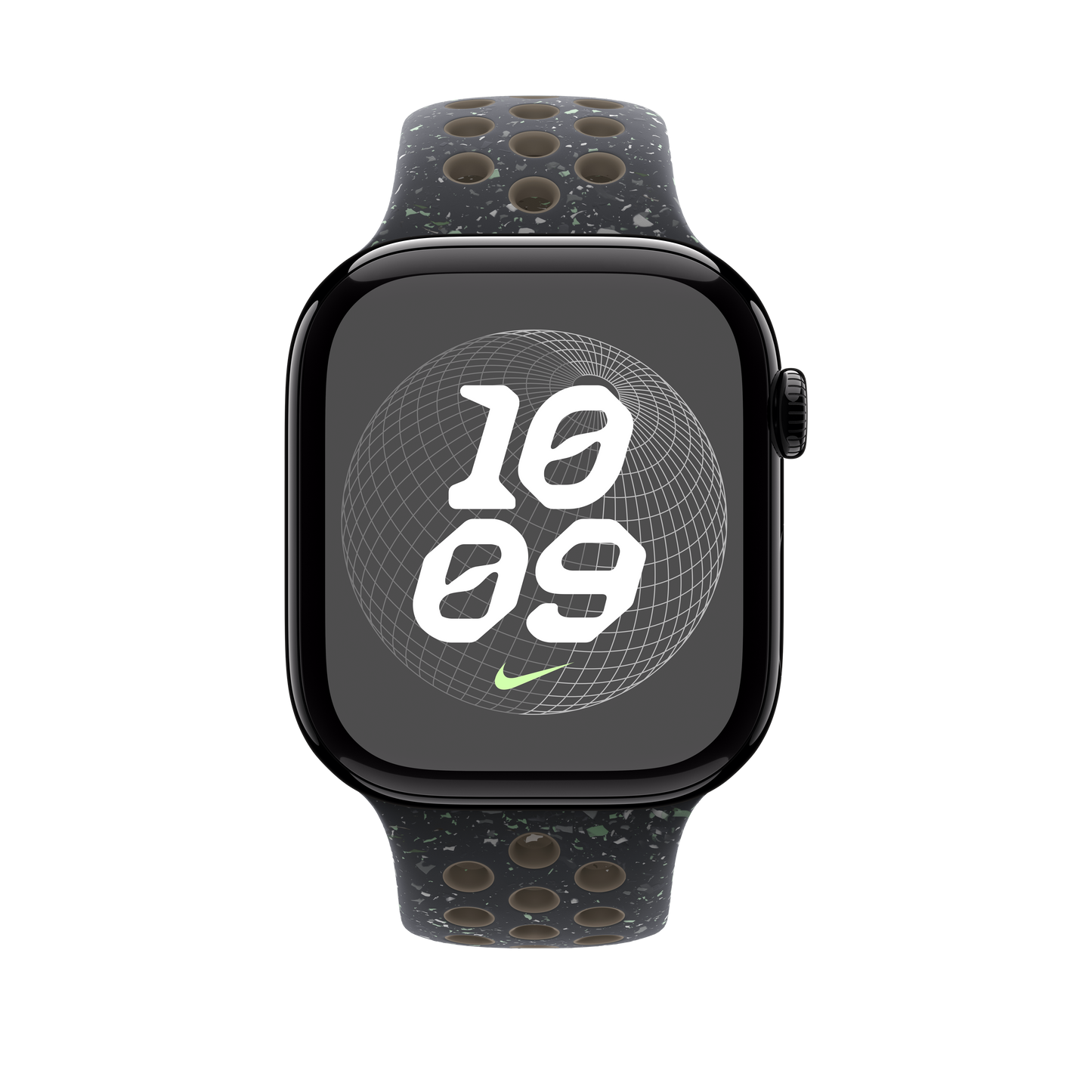 Apple pašček Nike Sport Band M/L v polnočno nebeška barvi za Apple Watch velikosti 46 mm - iSTYLE SI