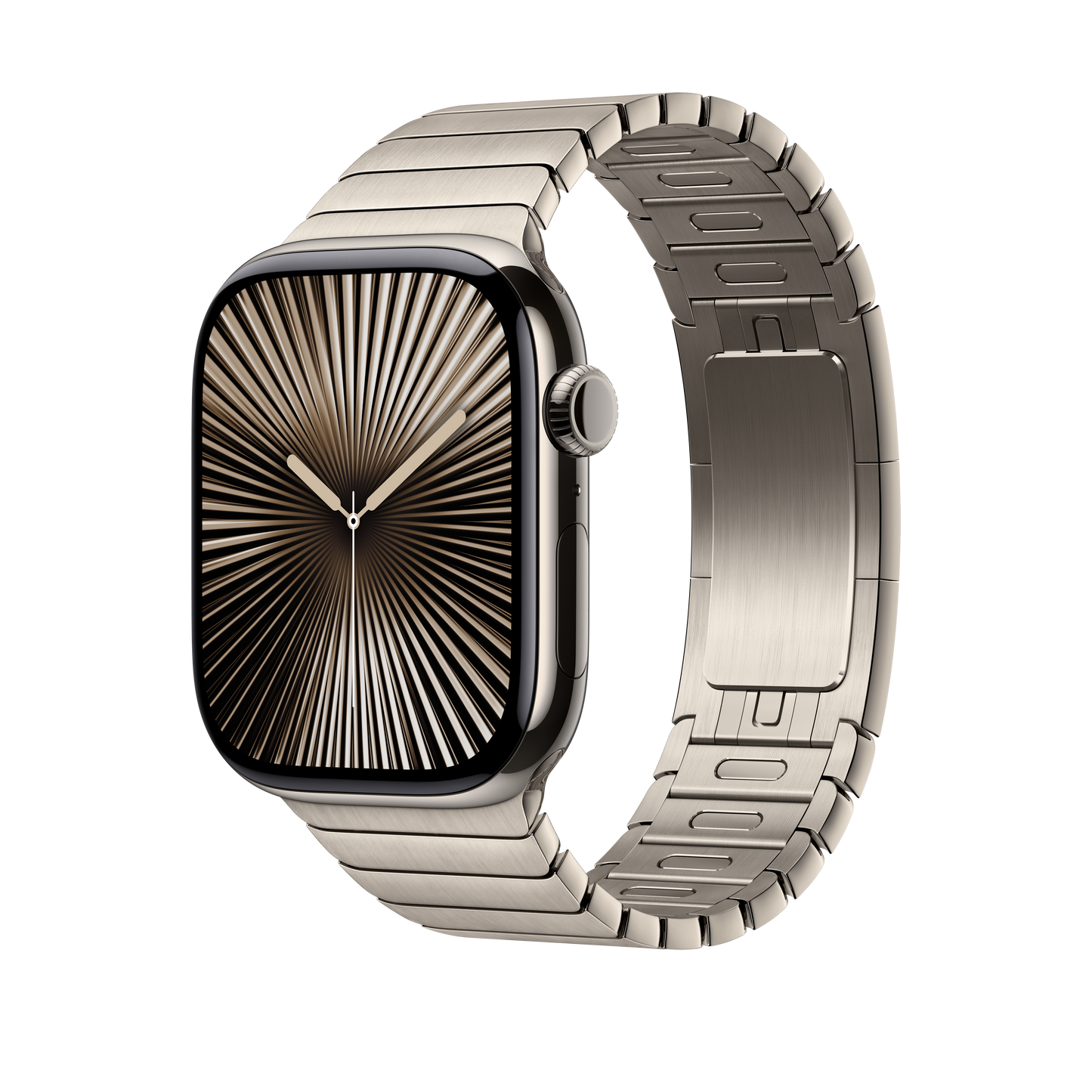 Apple pašček Link Bracelet v naravni barvi za Apple Watch velikosti 46 mm - iSTYLE SI