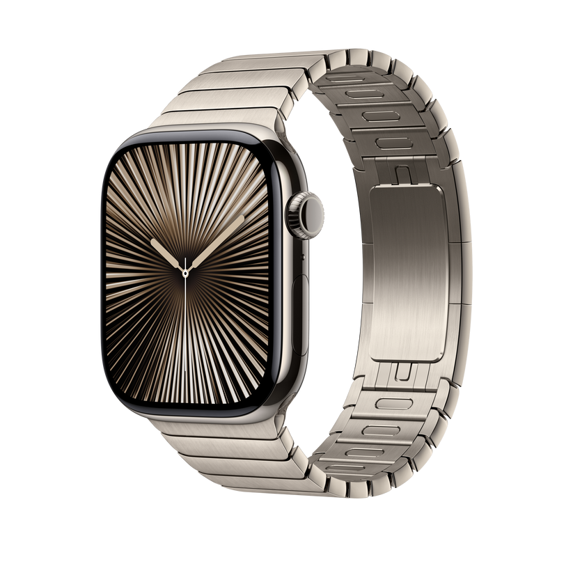 Apple pašček Link Bracelet v naravni barvi za Apple Watch velikosti 46 mm - iSTYLE SI