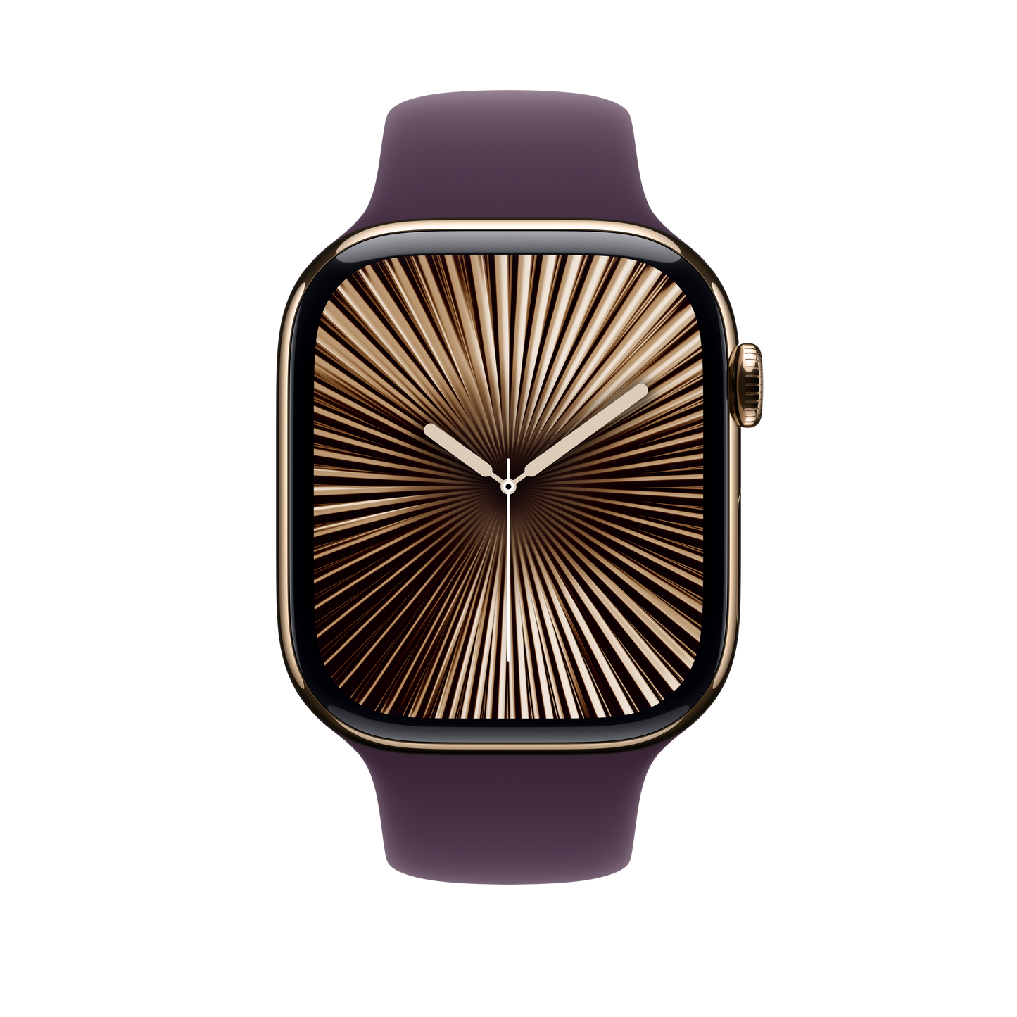 Apple pašček Sport Band M/L v barvi sljive za Apple Watch velikosti 46 mm - iSTYLE SI