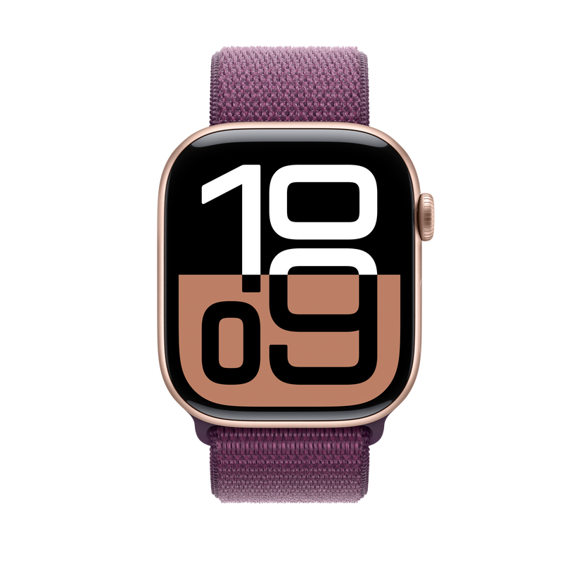 Apple pašček Sport Loop v barvi sljive za Apple Watch velikosti 46 mm - iSTYLE SI